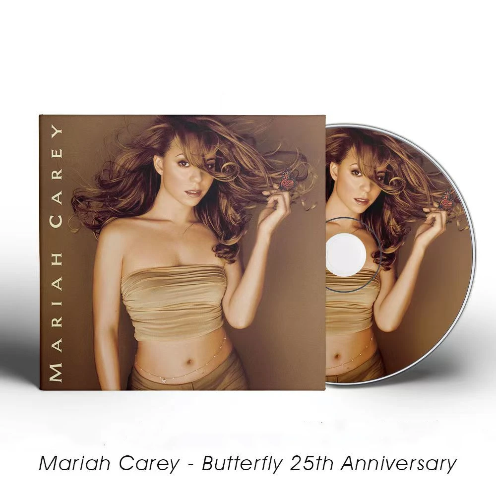 

New Pop Mariah Carey Music CD Butterfly 25th Anniversary Album Honey Compact Disc Cosplay Walkman Car Soundtracks Box Collection