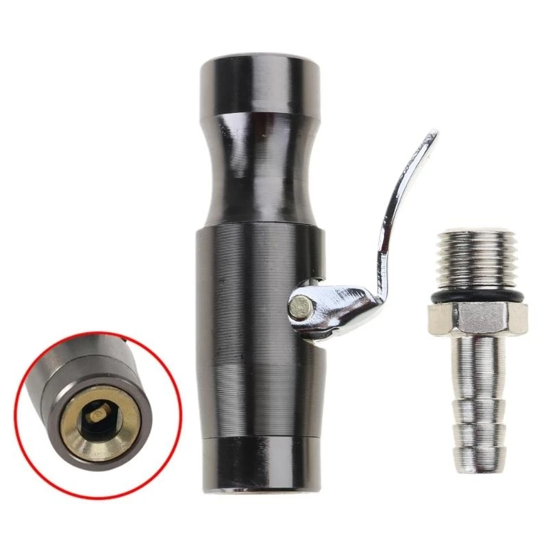 A70F Double Teeth Air Chuck Not Air Leakage Double Teeth Locks on Tire Chuck Brass Air Chuck for Easy & Efficient Use