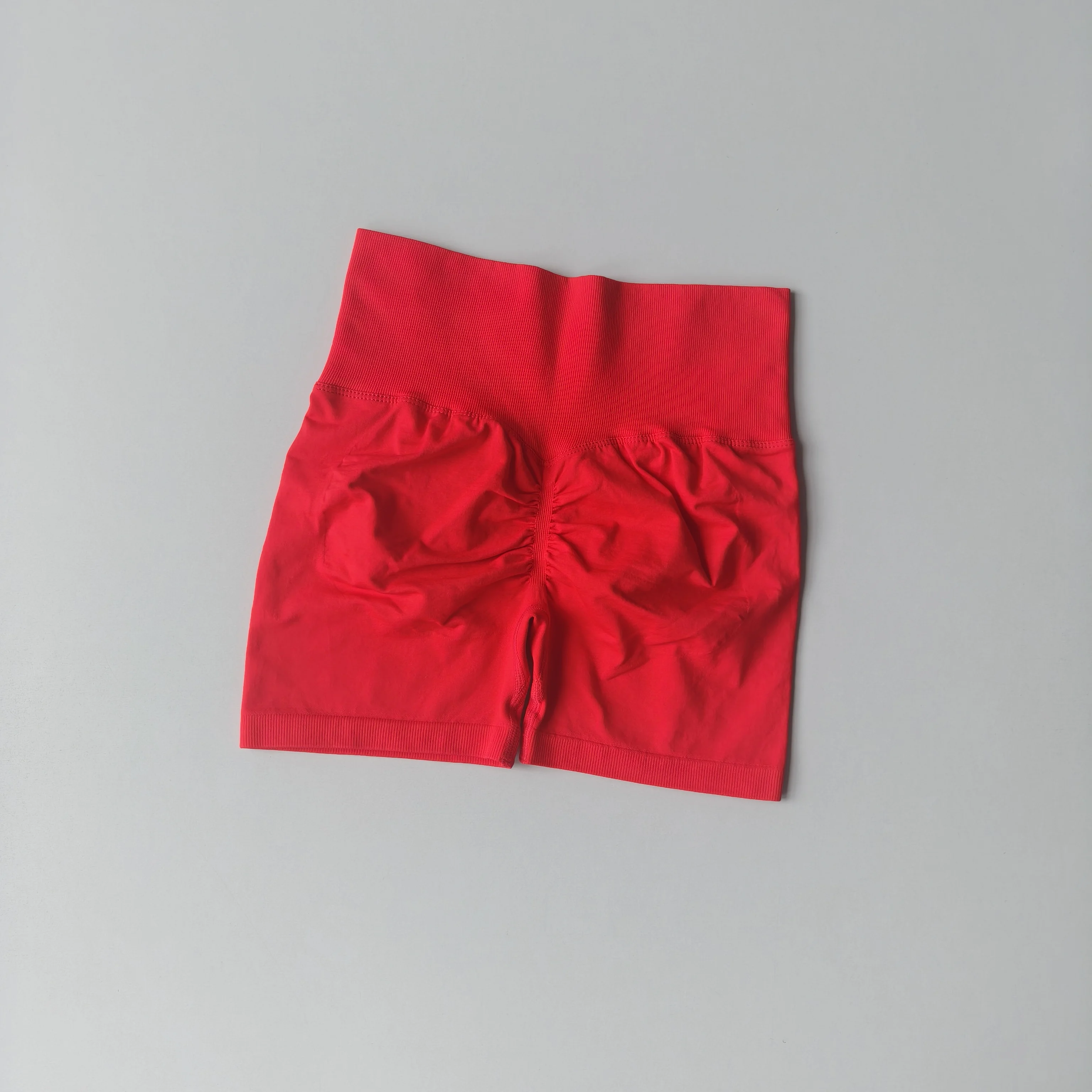 

Summer High-Waist Women's Yoga Shorts Breathable Fitness Shorts Butt Lift Sports Running Cycling Push-Up Workout Gym Shorts