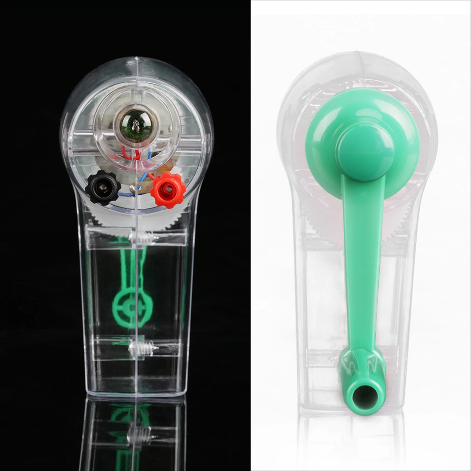 Hand Cranked Dynamo Hand Crank Driven Electricity Generator Mechanical Emergency Power Supply Hand Crank