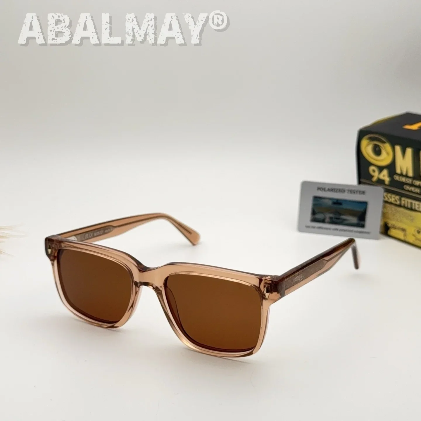 نظارات شمسية مستقطبة عالية الجودة للرجال والنساء XB8019 مقاس 52-18 نظارات شمسية كلاسيكية عصرية فاخرة من خلات UV400