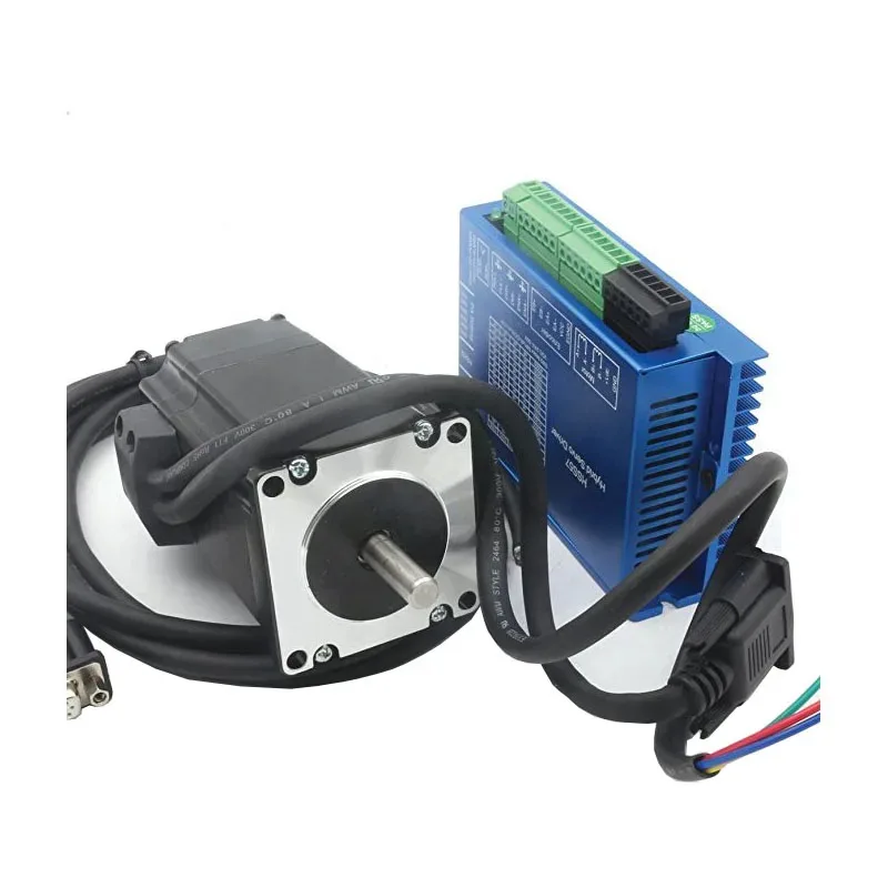 Cnc Machine Drive and Position Optical Encoder 1000rpm 60Nm Driver Subdivision Nema 23 Closed Loop Stepper Motor With Gearbox