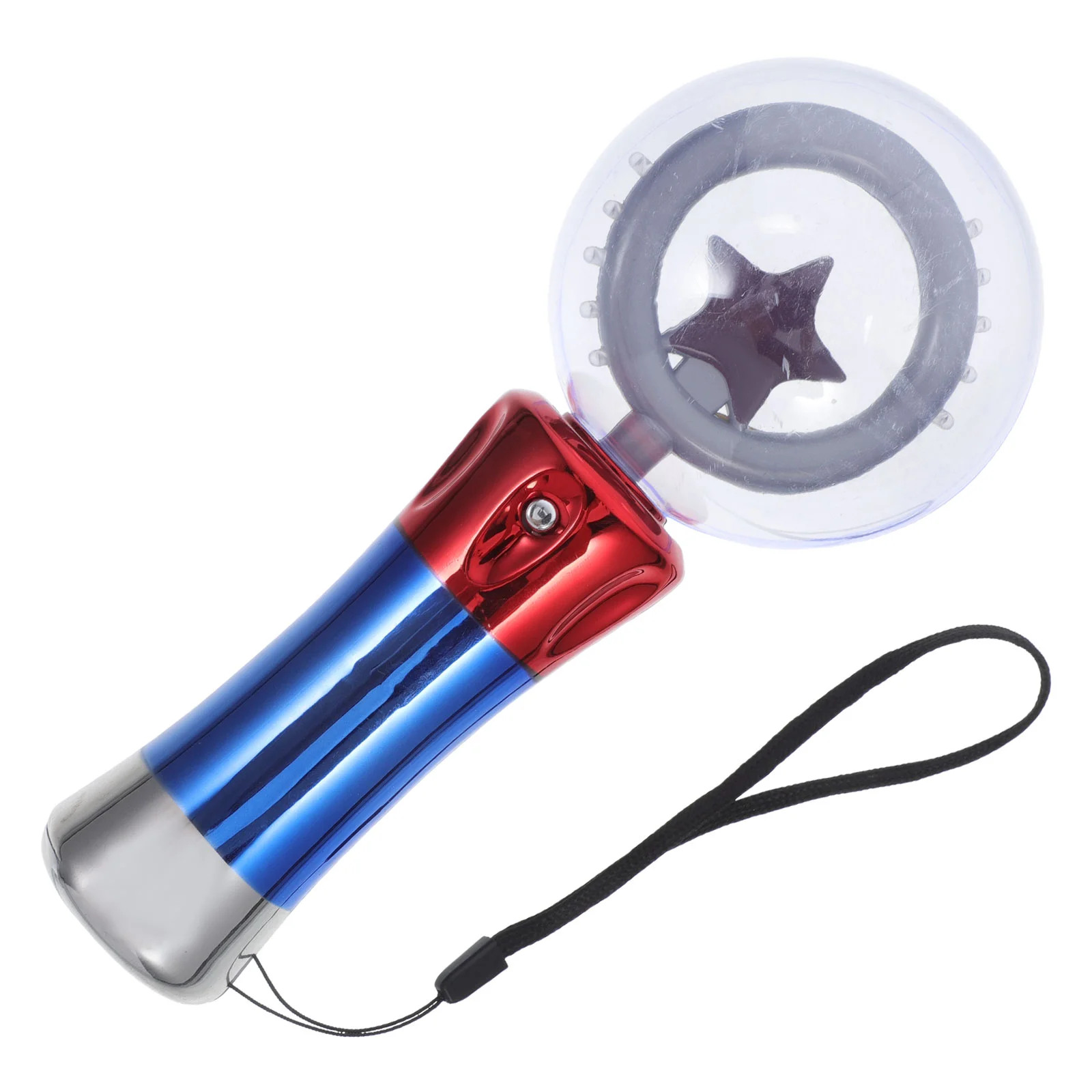 

Glowing Star Stick Rotating LED Wand Night Party Supply Shine Interesting Toy for Children Flashing Plastic