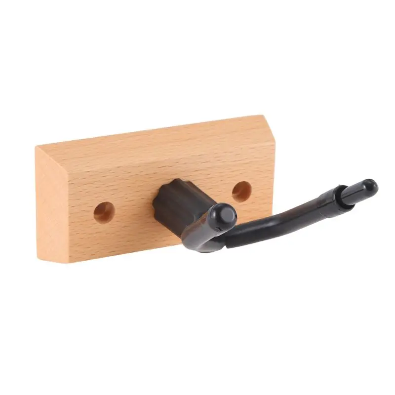 A19Q-Violin Rack Hanger Violin Wall Mount Violin Wall Hook Solid Wood Base Violin Rack Can Hang Violin Bow