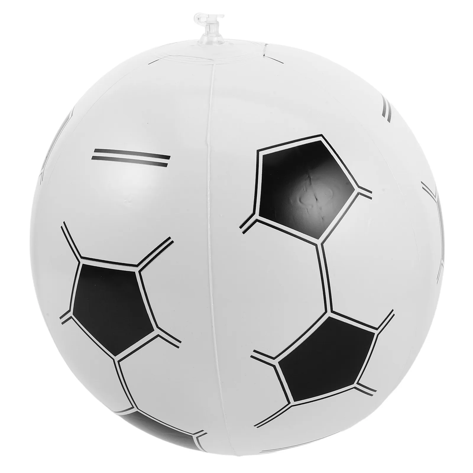 1Pair Inflatable Soccer Ball Reusable Strong PVC for Water Sports Beach Volleyball Pool Games Kids Adults Outdoor Summer Fun view 6