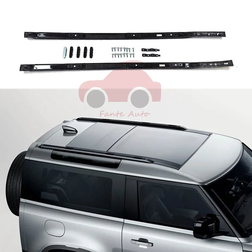 FANTE 2PCS Roof Rail Racks Carrier Cross Bars Luggage Carrier Fits for Land Rover 2 Doors Defender 90 L663 2020-2025