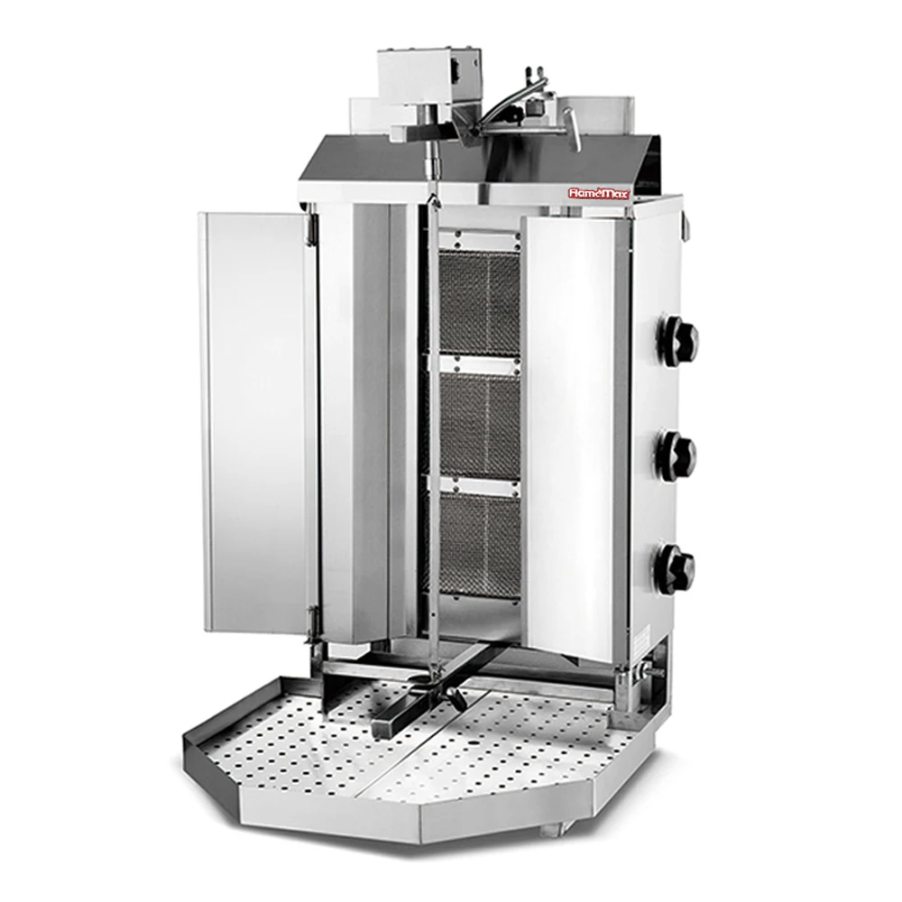 3-burner Gas Shawarma/kebab Machine