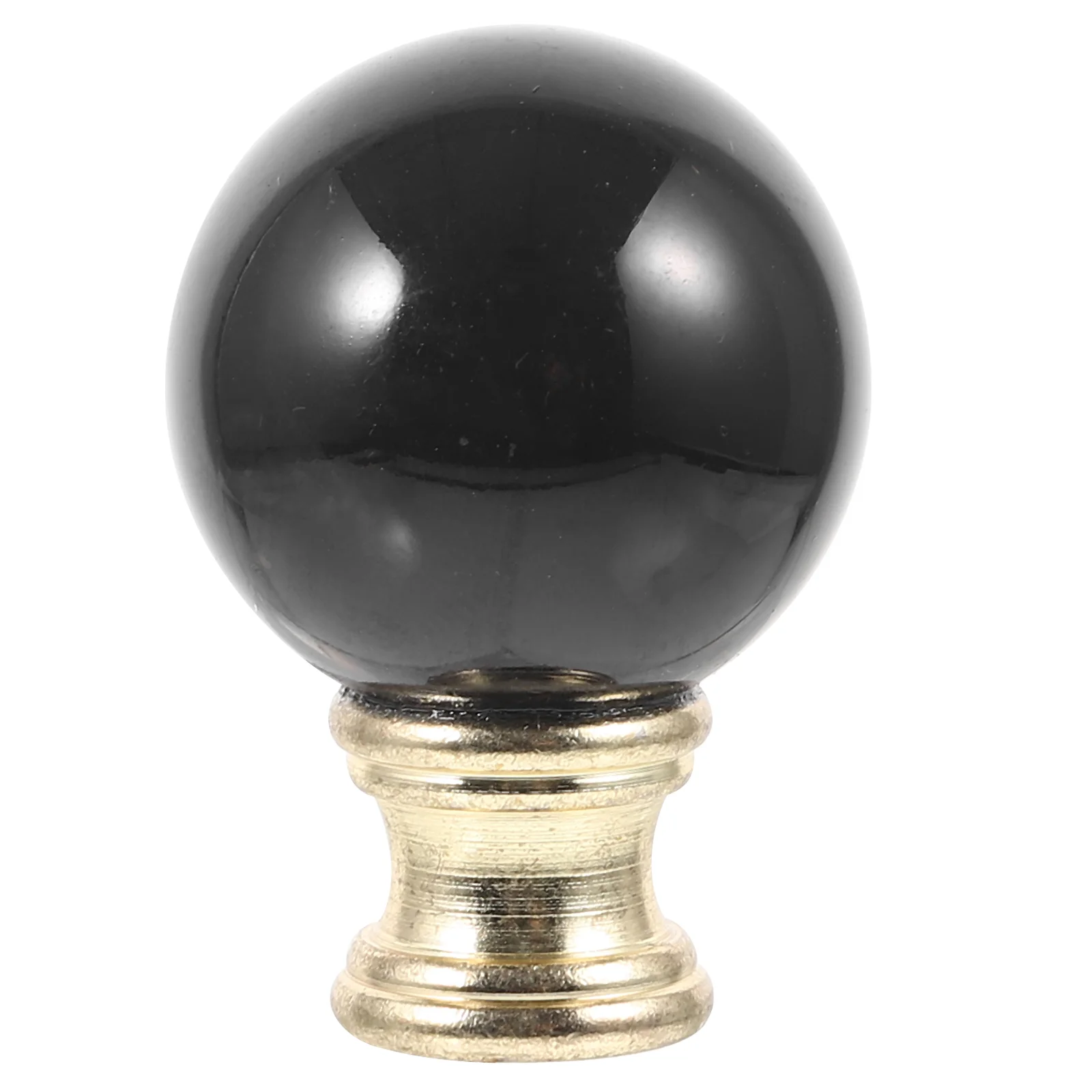 Lamp Top Decorative Knob Floor Lamps Finial Caps Aluminum Alloy Glass Finials Table Desk for