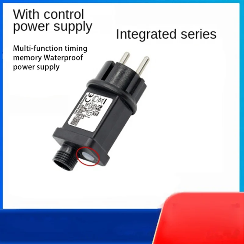 Блок питания с трансформаторной вилкой 24 В, подходящий для украшения светодиодного оборудования на Рождество, Хэллоуин, вилка европейского стандарта