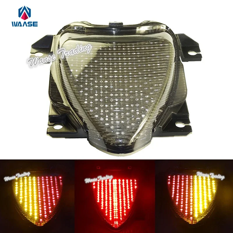 Waase dla Suzuki Boulevard M109R VZR1800 M1800R 2006 2007-2019 e-mark tylne światło tylne kierunkowskazy hamulca zintegrowane światło LED