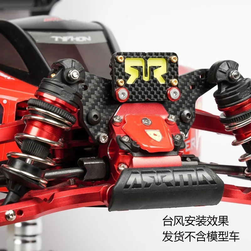 

ARRMA Typhon RC Car 8W High-Brightness LED Headlight with 4mm Carbon Fiber Mount for 1/8 1/10 Scale Electric Off-Road Buggy