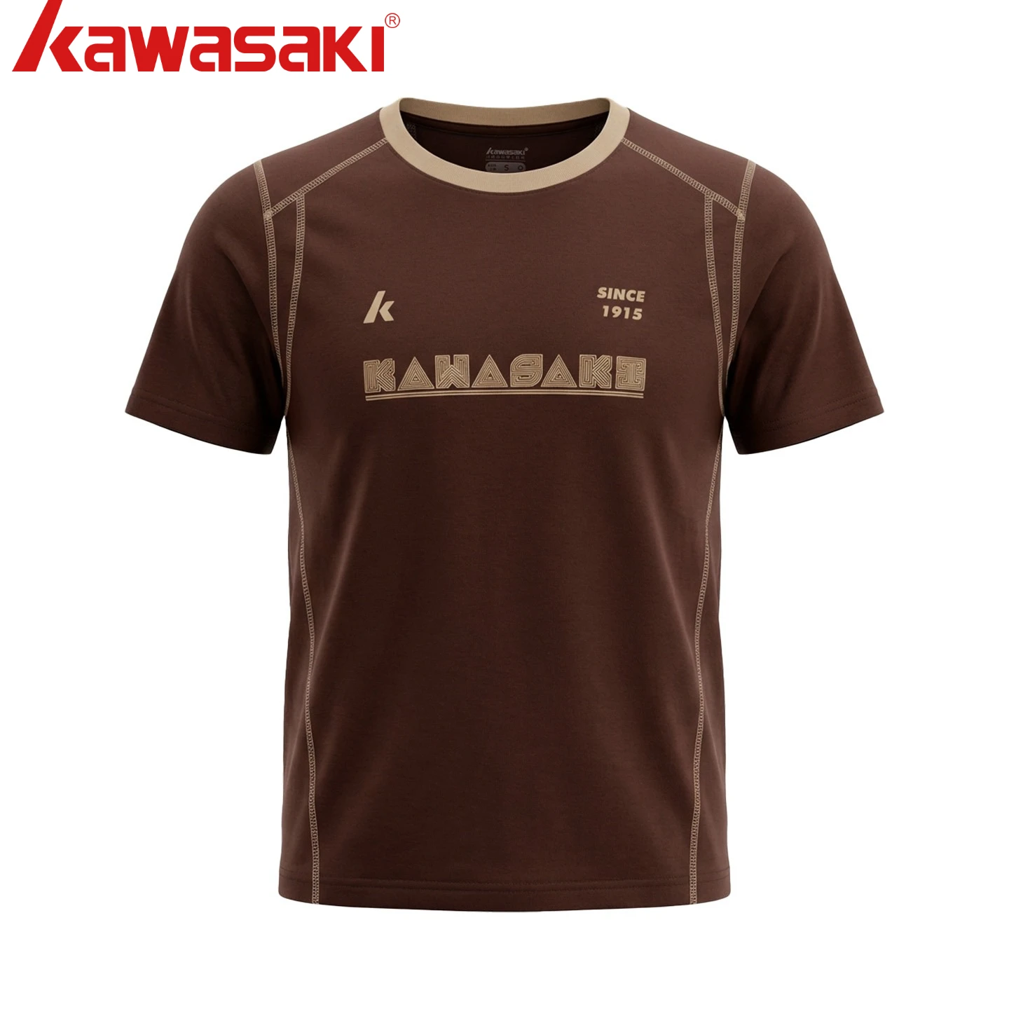 

Новая спортивная футболка Kawasaki 2026 для мужчин и женщин: дышащая, влагоотводящая, с коротким рукавом, для бадминтона и тенниса, для пар