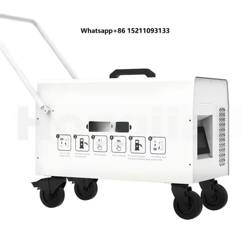 20kw Electric Vehicle Mobile DC Ev Charger Portable Charging Station