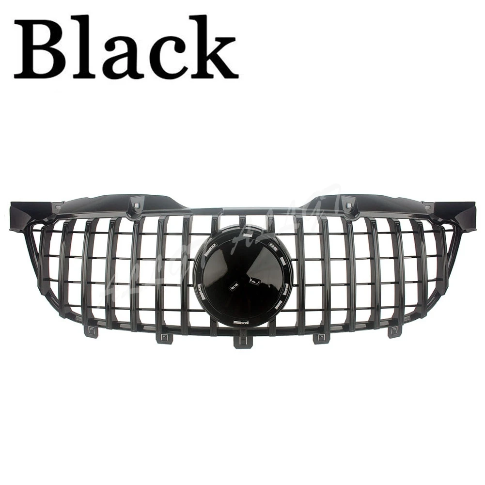 Front Racing Facelift Center Grilles Upper Bumper Grill For Mercedes-Benz W906 Sprinter 2500 3500 519 Van 2009-2013