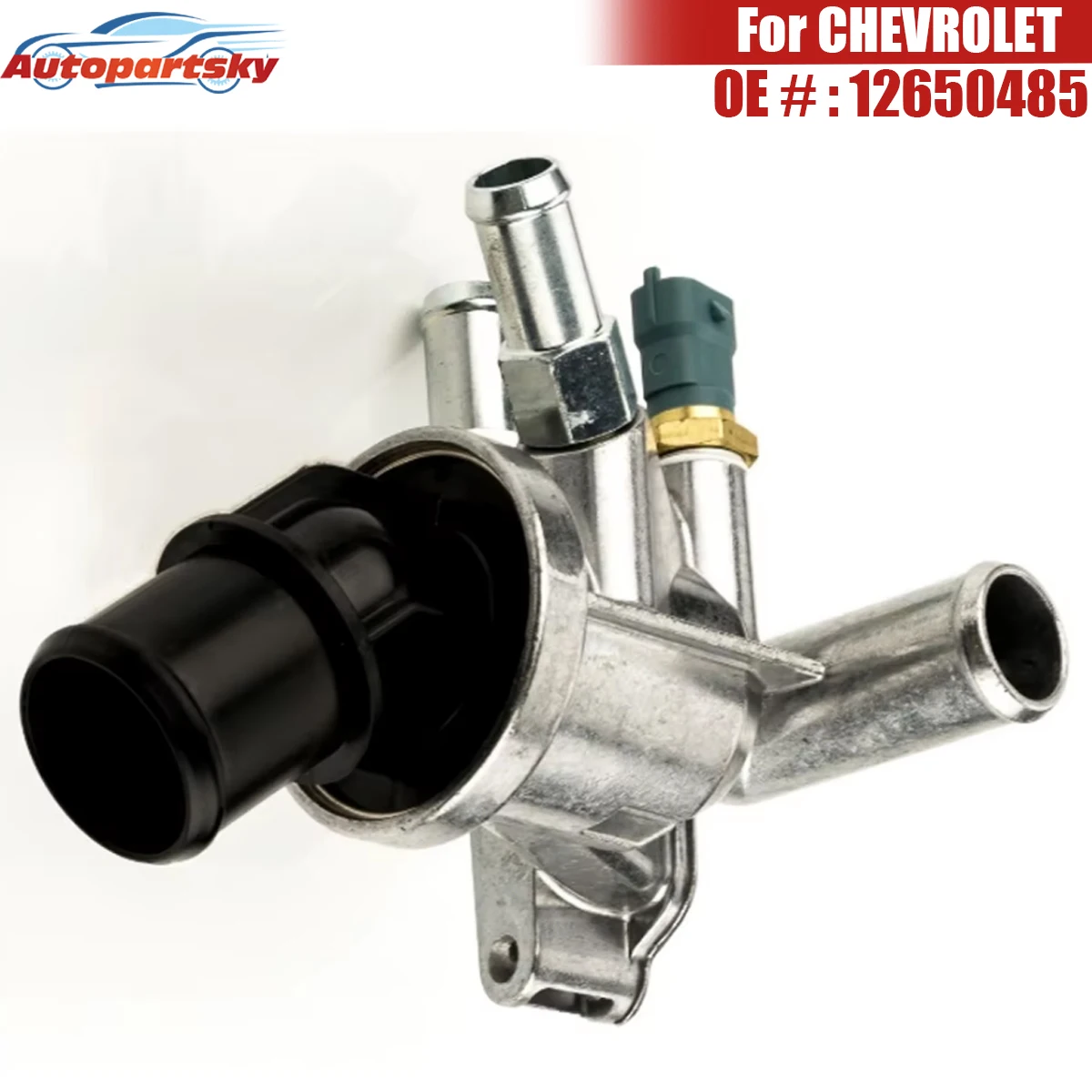 

Automotive Parts Thermostat 80°C Coolant Housing incl Sensor 12650485 12625212 LP4123 For CHEVROLET TRAILBLAZER 2012-2016 New