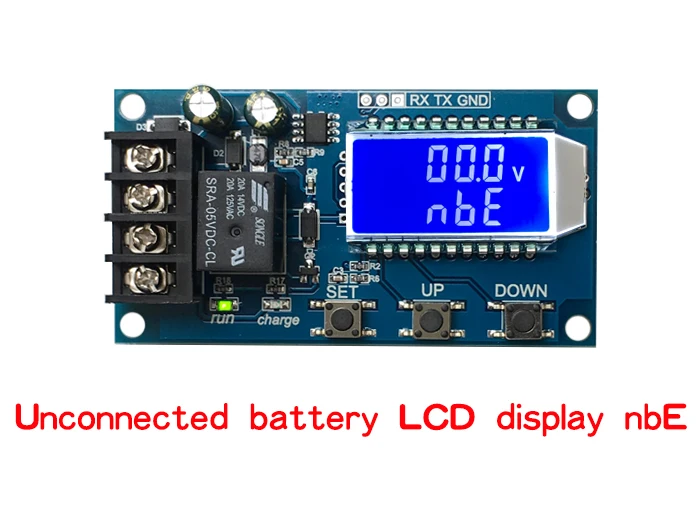 XY-L10A DC 6-60V 10A Storage battery battery Charging Lead-acid Solar Charge Controller Protection Board charger Time