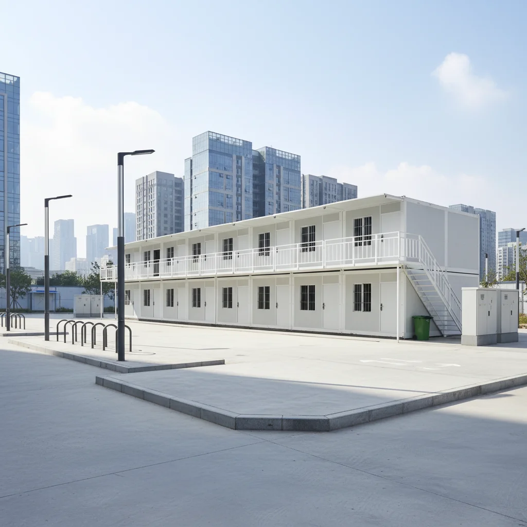 High Quality Modern Detachable Container House with Sandwich Panel for Hotel Workshop School Use