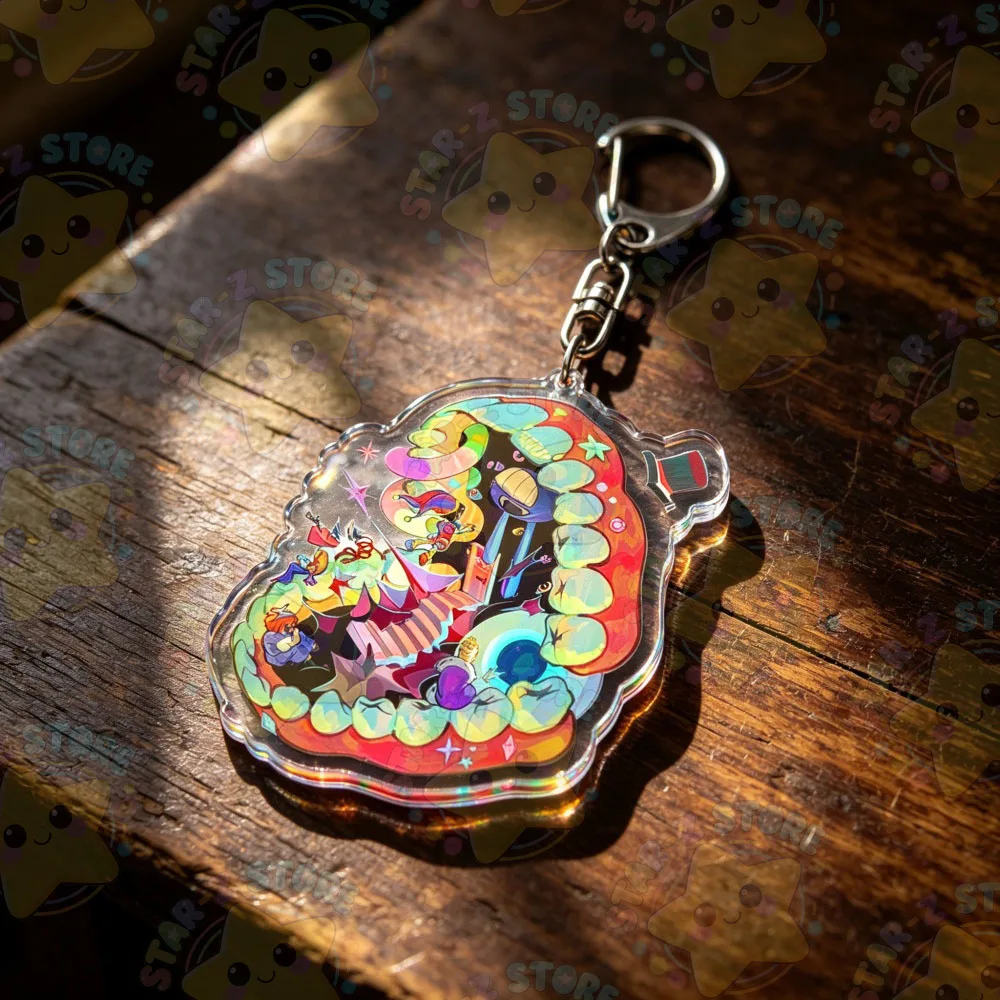 Porte-clés The Freak Circus, accessoires pour sacs, bijoux, cadeaux pour fans de manga