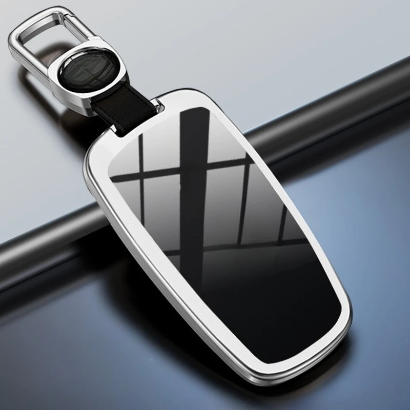Premium Aluminum Alloy Key Cover Case for Ford Mondeo/Focus/Edge/Evos/Explorer/Escort (2023) - Protective Key Fob Shell