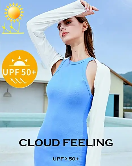 Ice One-piece Shawl Arm Sleeves Long Arms Cover Sleeve Summer Breathable Sunscreen Outdoor Sports Quick Drying Thin Oversleeve