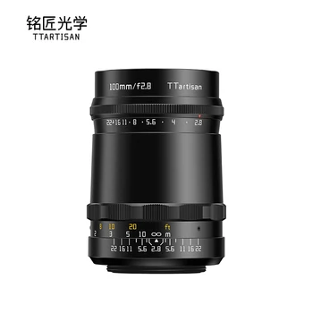 TTArtisan 비누 거품 보켄 카메라 렌즈, 대구경 풀 프레임 렌즈, 소니 E, 니콘 Z, 캐논 RF, 라이카 M, 후지 X용, 100mm, F2.8, M42
