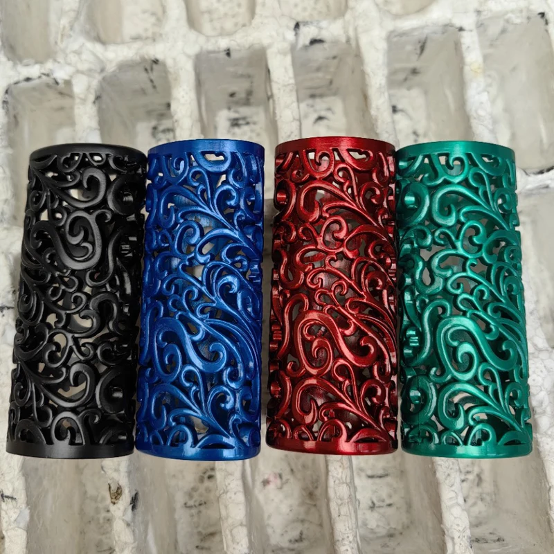 

Polychrome Reusable Hollow Carved Explosion-Proof Metal Armor Gas Lighter Shell Case For Bic J6 Lighters Body Protect Cover