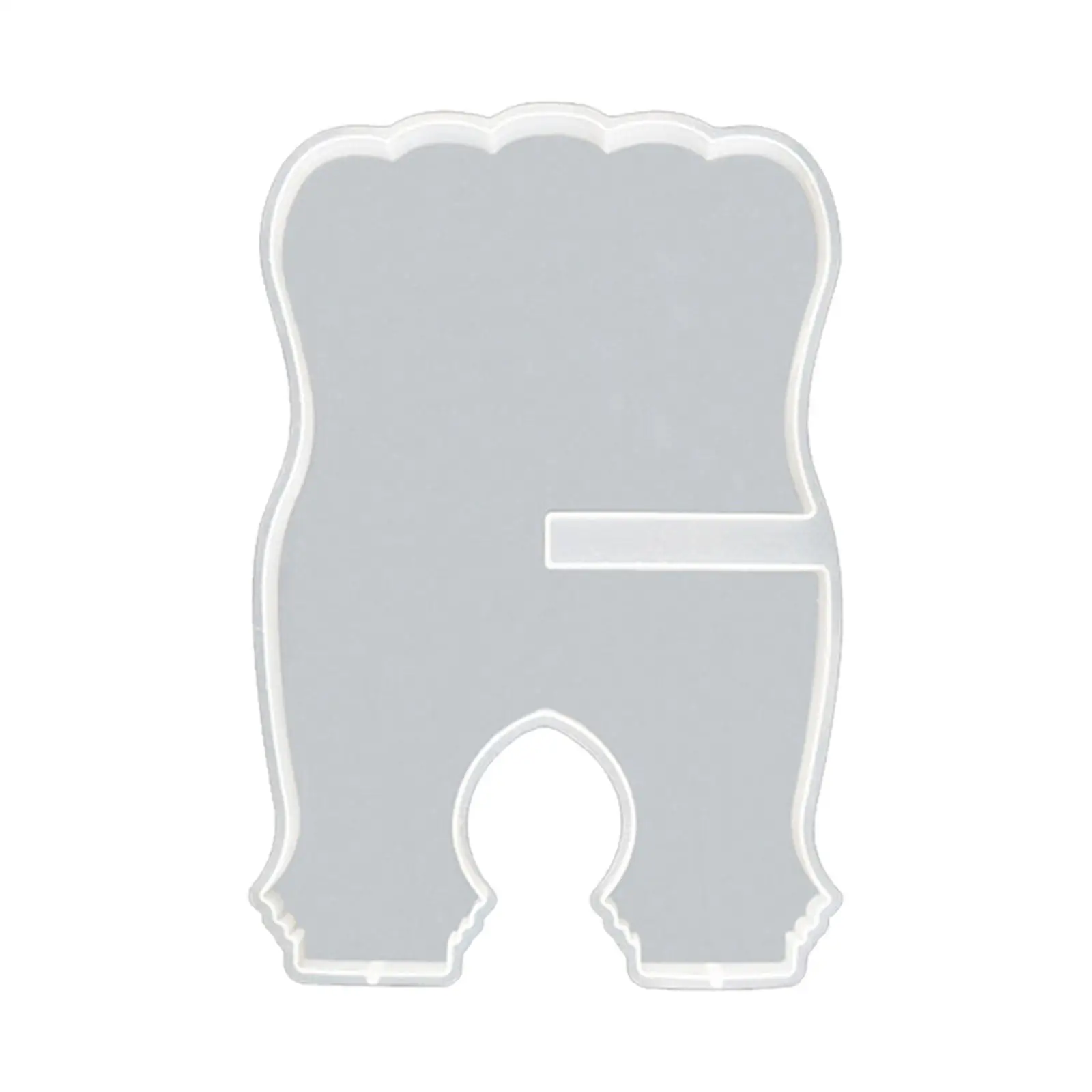 DIY Book Holder Model for Resin, Silicone Model for Book Reading Rack, Epoxy Resin Casting for Office Kitchen