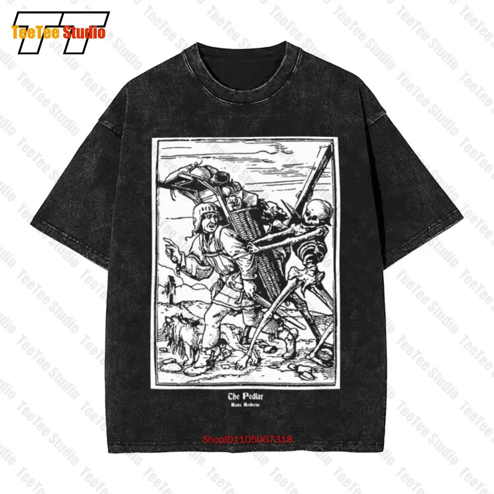 Memento Mori The Pedlar Hans Hoibein Vintage Oversized T-Shirt NOXW
