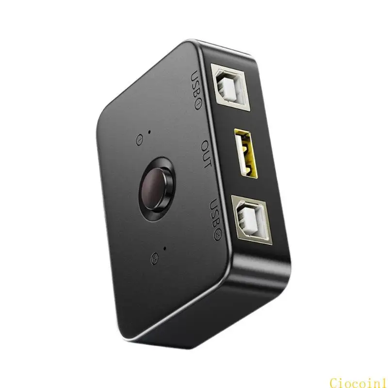 

A3PC 2 USB Printer Sharer Device Computer External Component Printer Sharing Selector