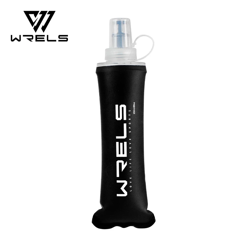 WRELS TPU Faltbare Weiche Trinkflasche für Wandern, Radfahren, Klettern, BPA-frei, Zusammenklappbare Flasche, Leichte Wasserflasche für Hydration Pack – Detail 6