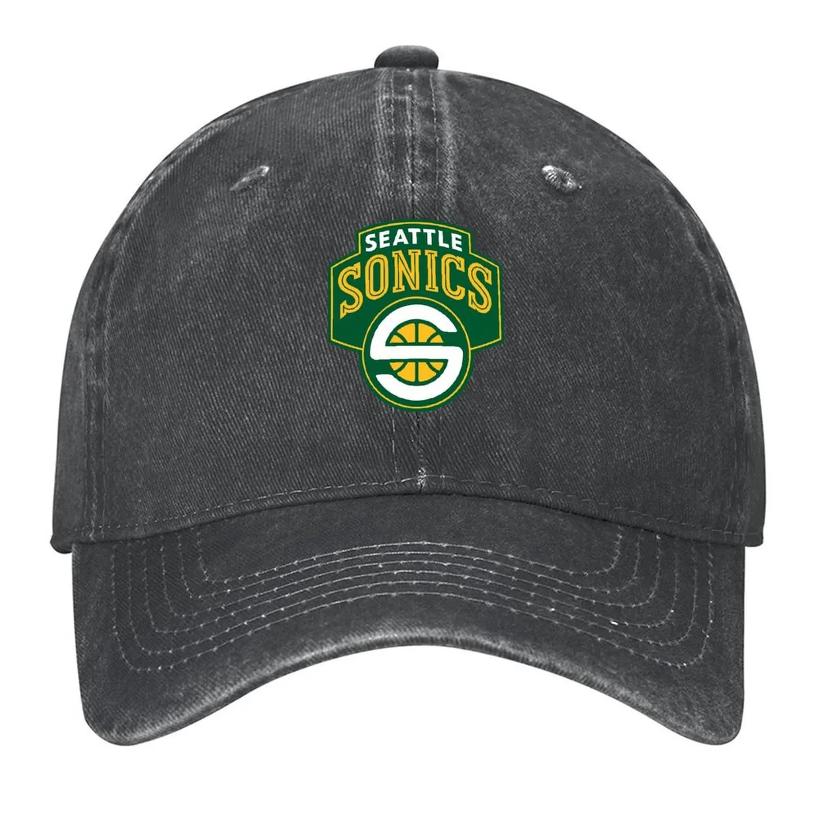 

SEATTLE SUPERSONICS Baseball Cap Luxury Man Hat Wild Ball Hat hard hat Rave Sun Hats For Women Men's