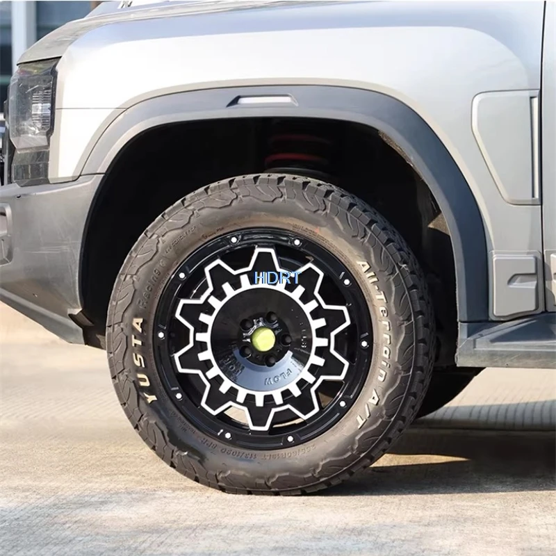 For Chery Jetour T2/Traveler/ICH·X K3 2023-2026 Car Styling 19 Inch Front Rear Wheel Hub Cover Tire Rim Cap Body Kit Accessories