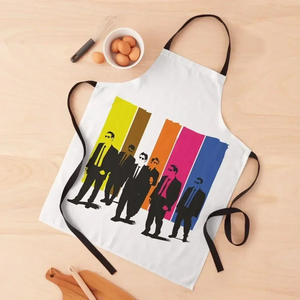 

Reservoir Dogs, mr pink, mr blonde, mr orange, white Apron Kitchen Man japanese style For Kitchen Cooking Apron