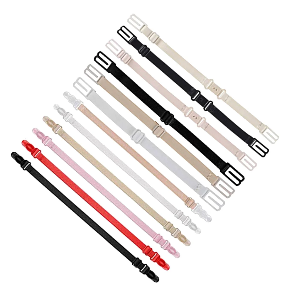 

12 Pcs/Set Sports Strap Anti-slip Buckle Women Non-slip Straps Fixer Comfortable Clip Adjustable