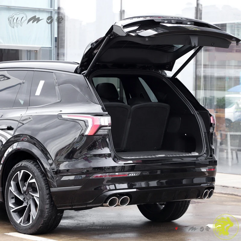 For LYNK&CO 09/EMP 2021-2024 Custom Fit Car Trunk Mat All Season Black Cargo Mat 3D Shaped Laser Measured Trunk Liners