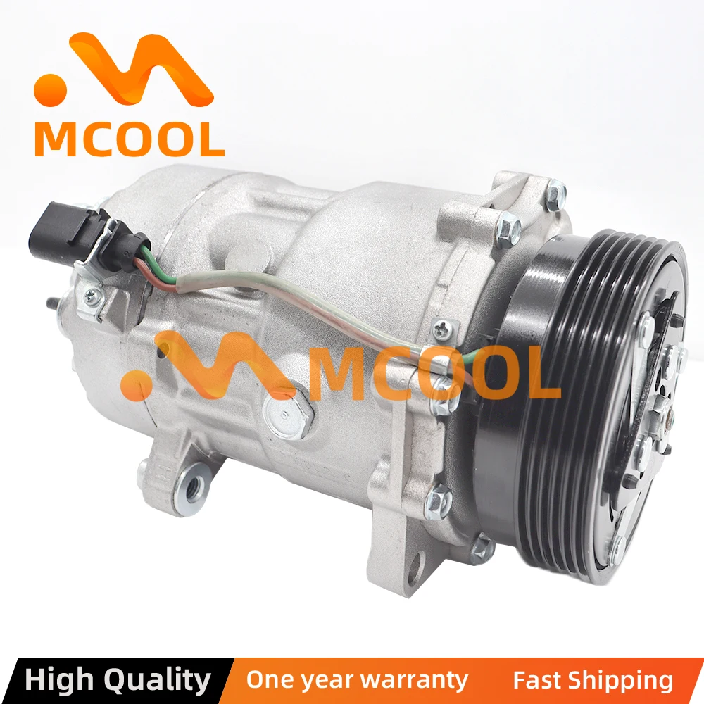 New AC Compressor For Volkswagen VW Golf 2.0L 1.8L 1.9L 1J0820803A 1J0820803F 1J0820803K 1C0820191 19193645 1J0820803F 1J0820803