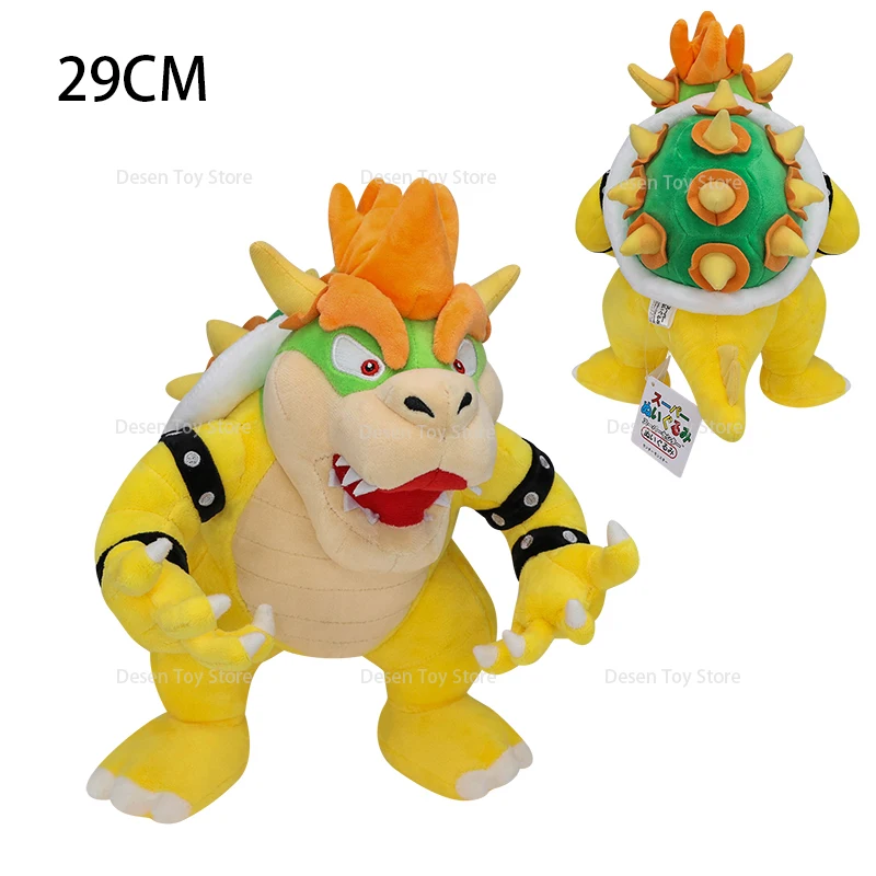 2023 Mario Nieuwe Bowser Bros Pluche Anime Cartoon Zacht Gevulde Pluche Speelgoed Poppen Voor Kinderen Verjaardag Kerstcadeaus 29Cm