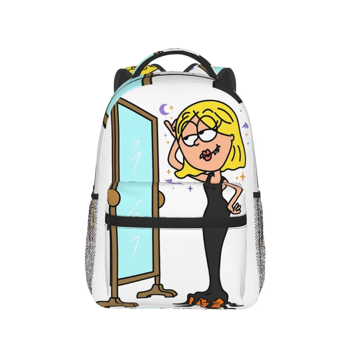 Lizzie mcguire mochila dos desenhos animados venda quente mochila grande capacidade crianças bookbag saco de escola sacos de ombro para homens