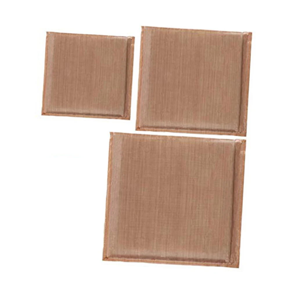 

2pcs Press Pillow 10X10Inch Reusable Ptfe Material Flat Surface For Baby Clothes Hats Accessories Craft Art Supplies Heat