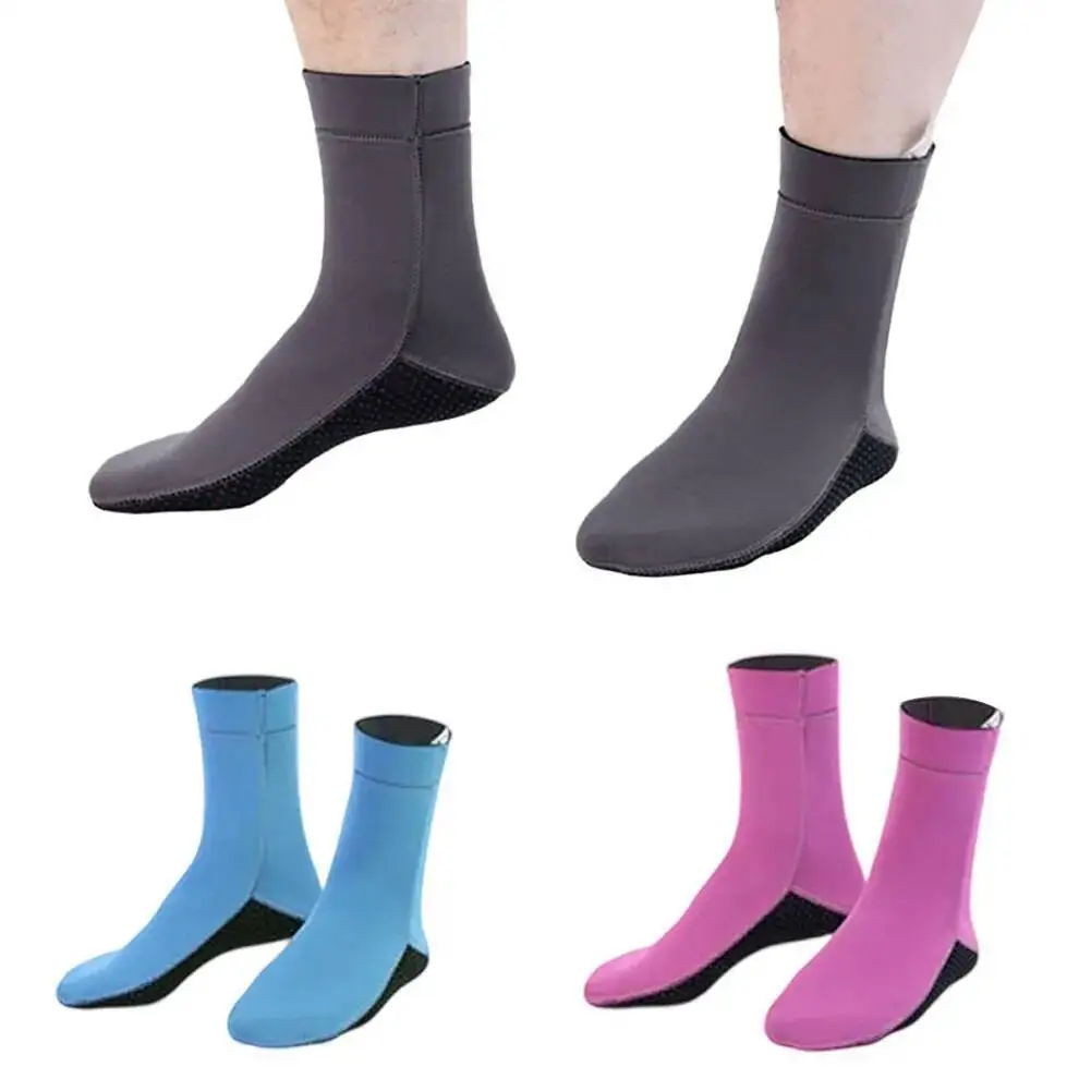 الصيد جوارب الغوص الغوص 3 مللي متر النيوبرين الغوص Kitesurf ركوب الأمواج دعوى الغوص الزعانف تصفح الشاطئ الجوارب تحت الماء