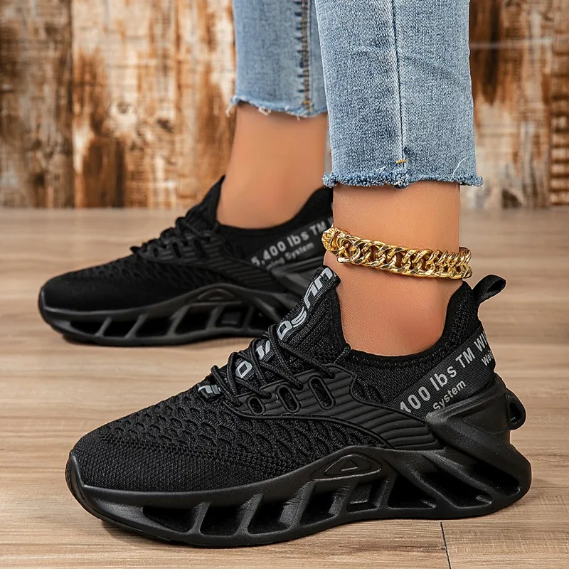 أحذية رياضية نسائية من YRZL أحذية مسطحة كاجوال قابلة للتنفس أحذية رياضية نسائية مريحة للنساء أحذية رياضية للجري #3