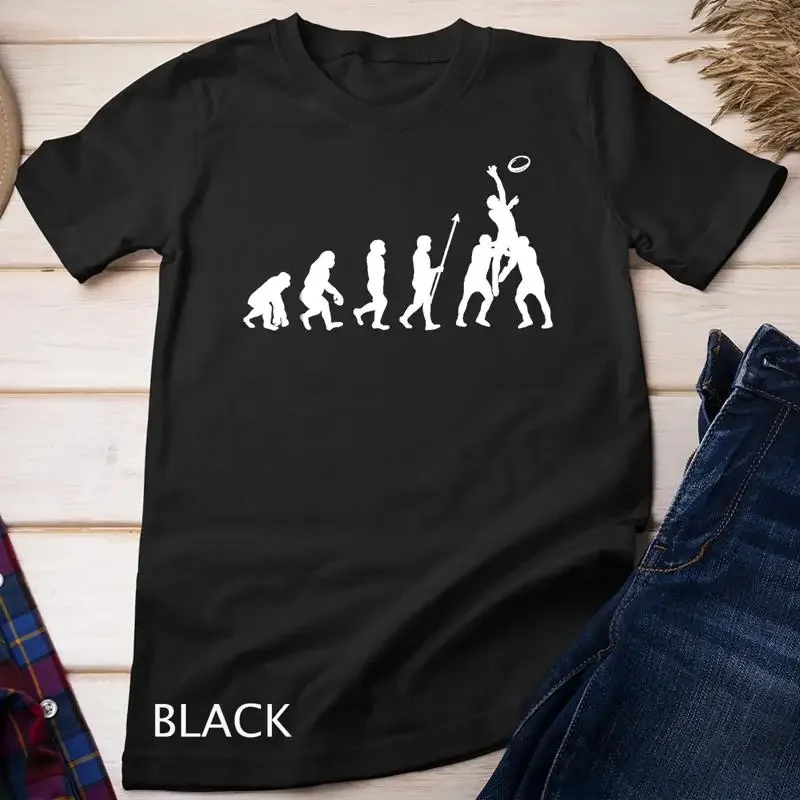Evolution Of Rugby Unisex T shirt