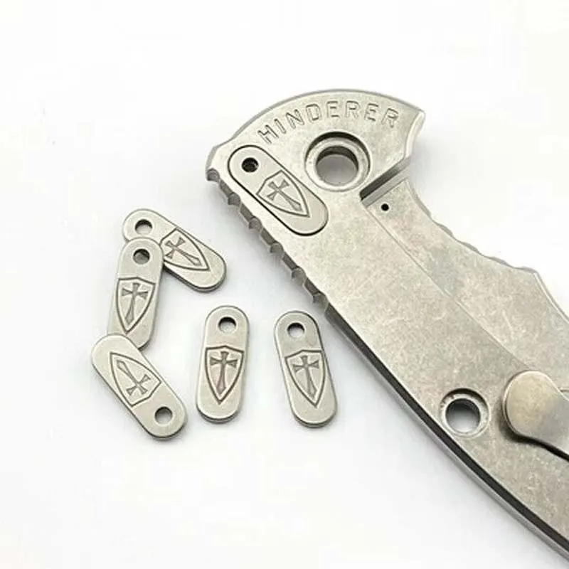 1PC. TC4 Patch of Pocket Clip Hole Filler Rick Hinderer XM18 / XM24