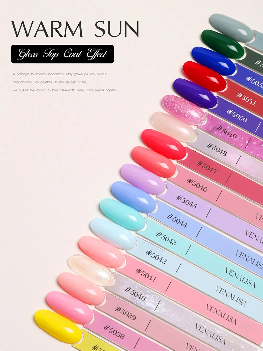 1/2/5pc Venalisa Smalto Gel per unghie TPO Free Vegan Glitter Semi Permanente Soak Off UV LED Long Wear Ultra Diamond Top Coat Vernice