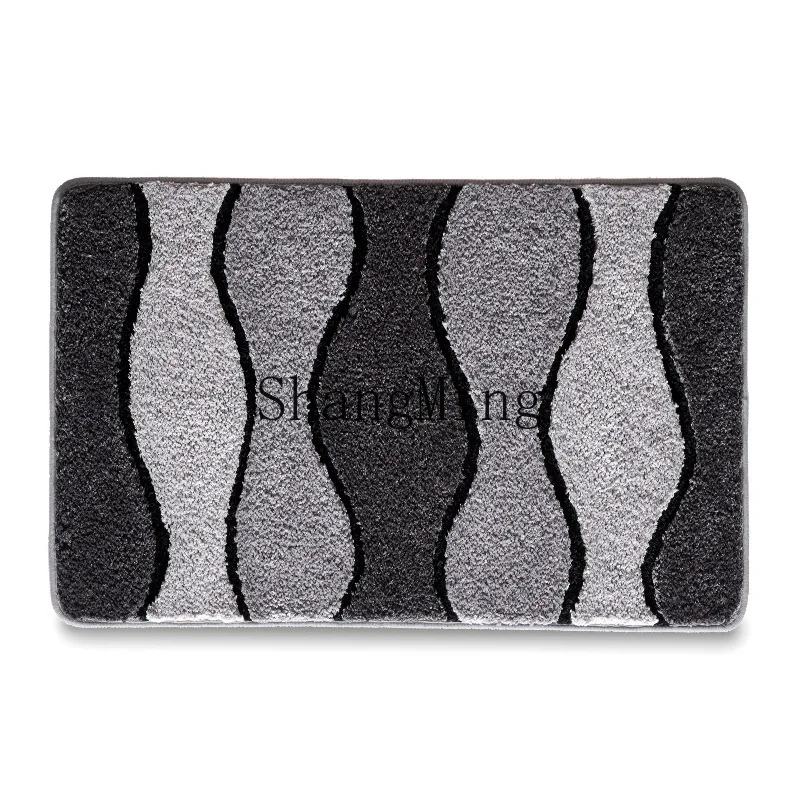 DSA household bathroom floor mat bathroom non-slip mat bedroom bedside mat toilet door foot  carpet