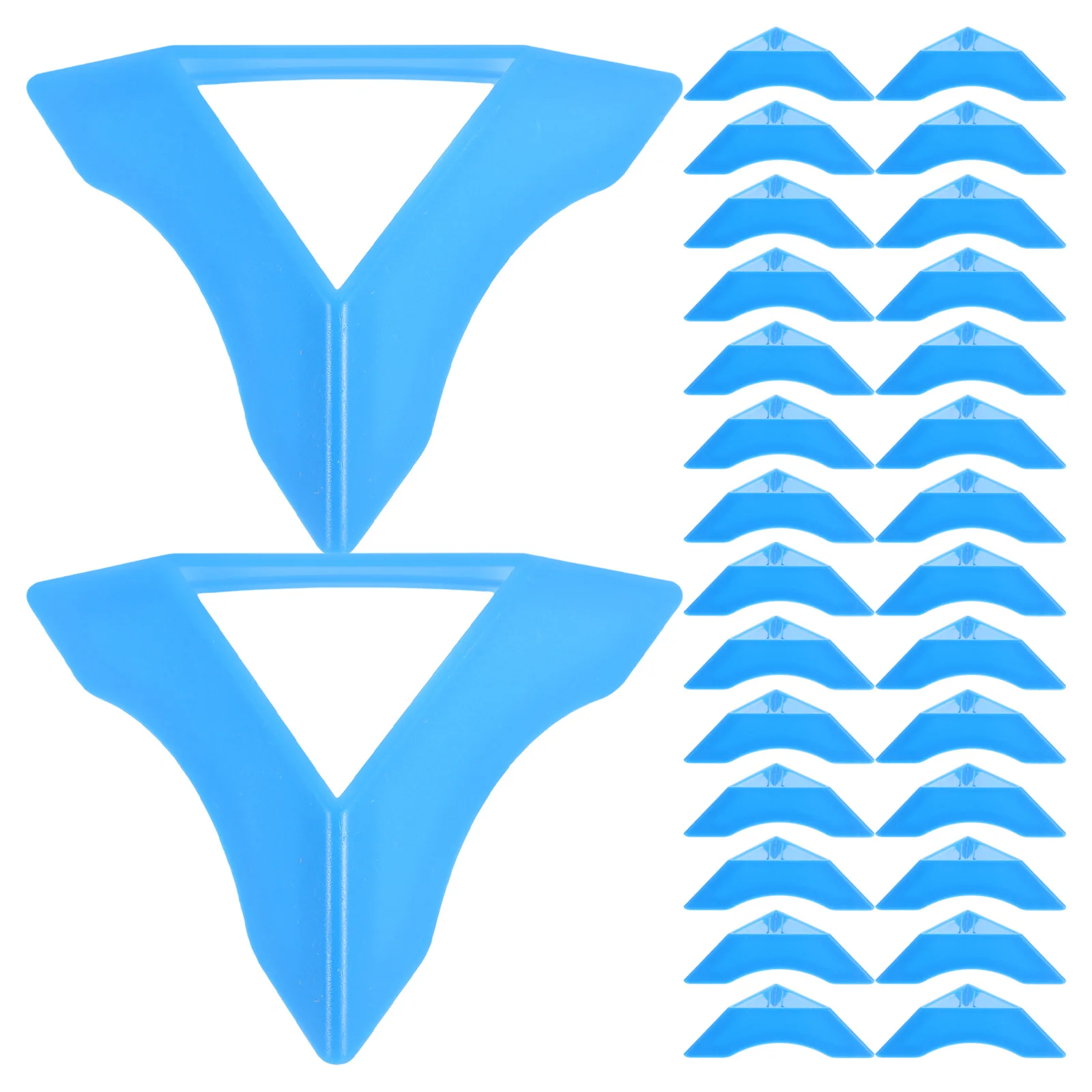 

20 шт. красочный треугольный базовый держатель для стабильной головоломки, органайзер для дисплея, настольная полка, переключатель бака, топливный клапан, кран