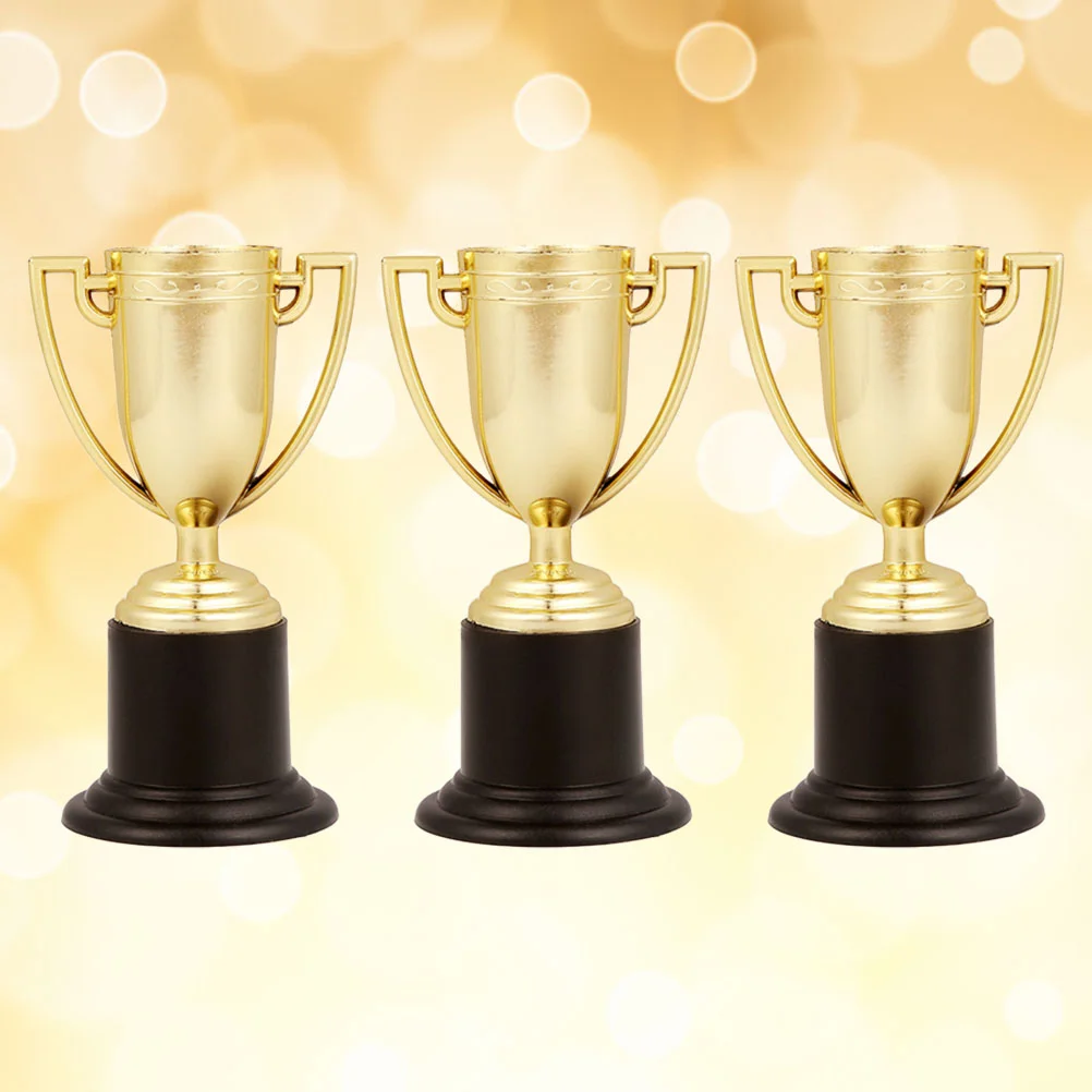 

6 Pcs Award Trophy Cup Basketball Gifts Small Trophy Personalised Trophy Plastic Trophy Cups Child Soccer Gift