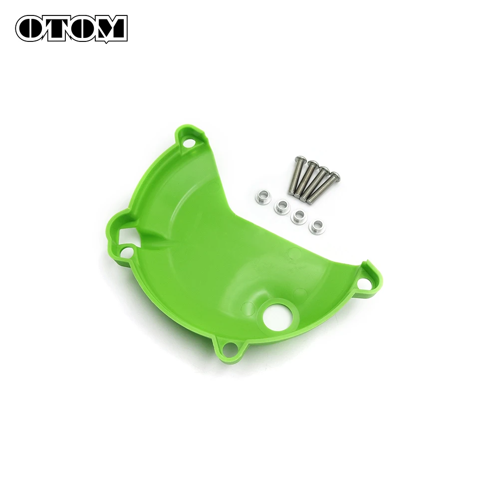 OTOM ZS177MM ZS182MN Motorcycle Clutch Cover Case Protection Guard With Oil Channel For ZONGSHEN NC250 NC250S NC300 NC300S Bikes