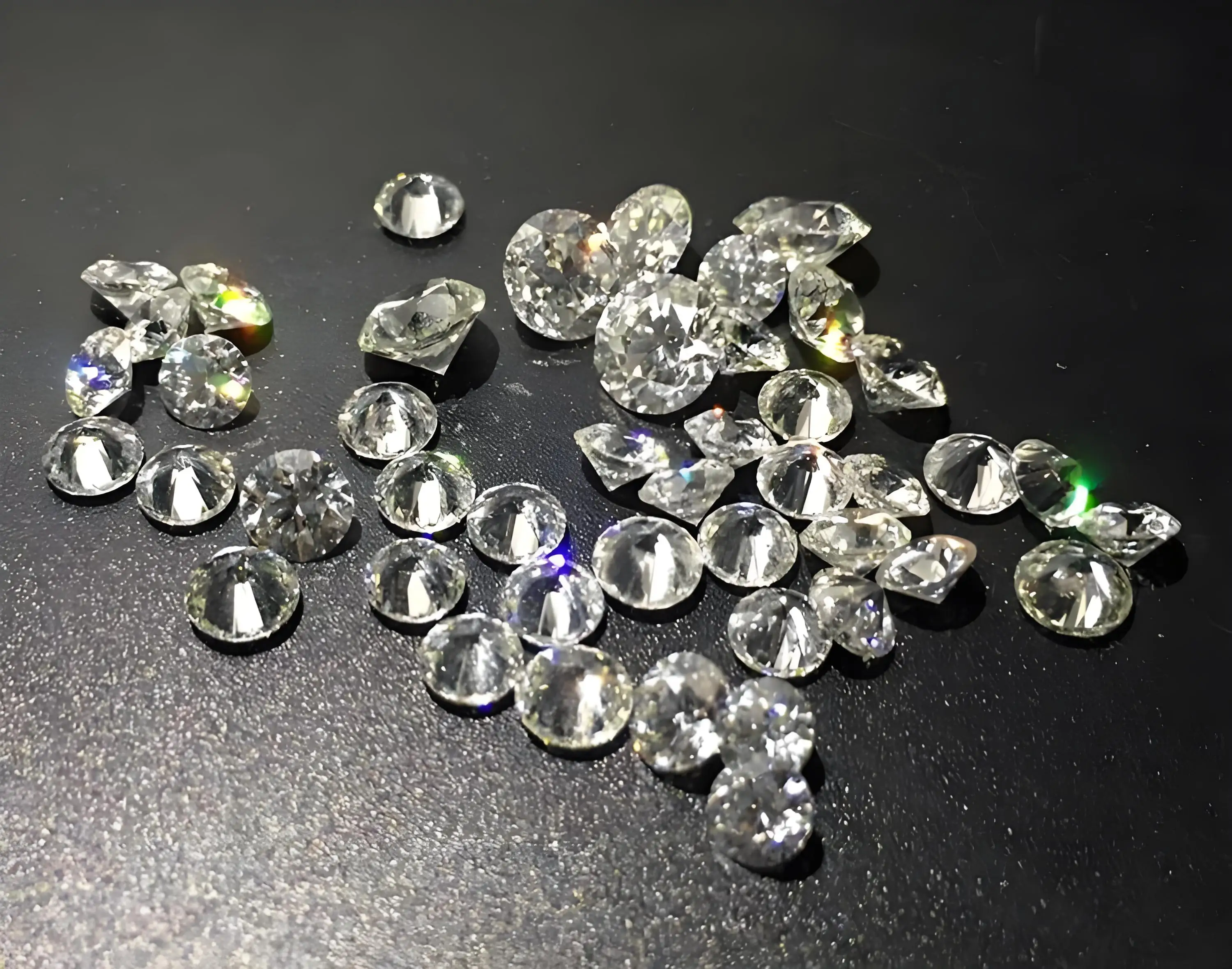 100% حقيقي D اللون VVS 3EX مختبر نمت الماس 1.3 مللي متر ~ 3.4 مللي متر بدون شهادة الماس فضفاض لتقوم بها بنفسك للمجوهرات سوبر وايت نقي #2