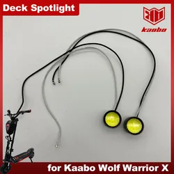 Wolf X 12V Deck Spotlight LED Light for 60V Kaabo Wolf Warrior X PLUS PRO GT 10inch Electric Scooter Original Parts